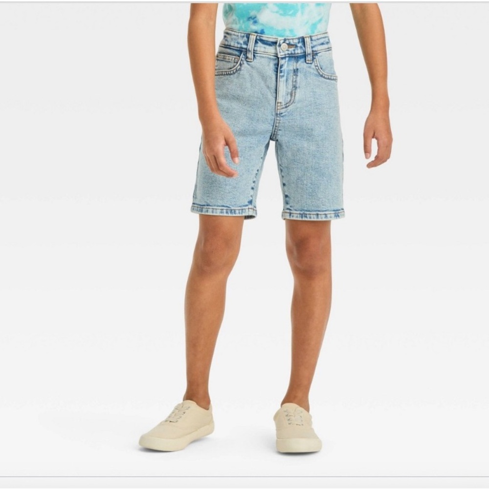 Men's Blue Denim Shorts